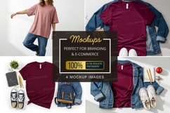 T-shirt mockup Product Image 1