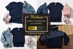 Casual outfit t-shirt mockup Product Image 1