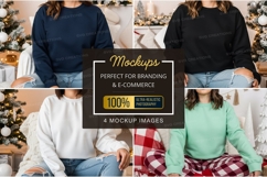 Christmas t-shirt mockup Product Image 1