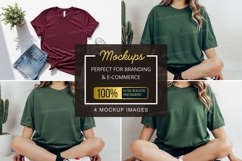 T-shirt mockup Product Image 1