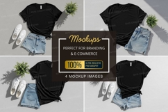 Casual summer outfit t-shirt mockup Product Image 1