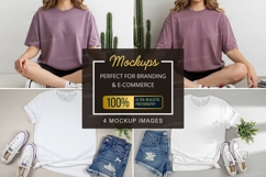 T-shirt mockup Product Image 1