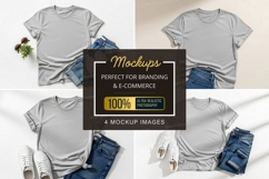 Casual outfit t-shirt mockup Product Image 1