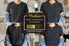 Casual t-shirt mockup Product Image 1