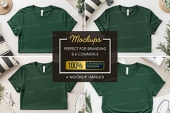 Green t-shirt mockup Product Image 1