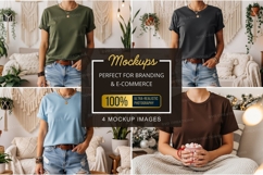 T-shirt mockup Product Image 1