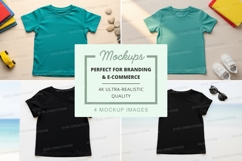 Mockup of t-shirts with various elements Product Image 1