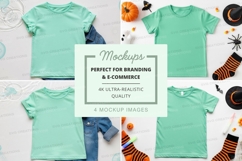 Mockup of kids' clothing items Product Image 1