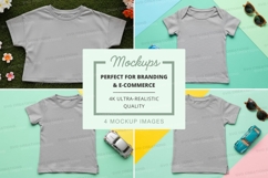 Mockup collection of children's t-shirts Product Image 1