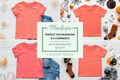 Mockup of kids' halloween outfit Product Image 1