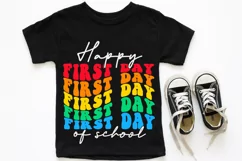 Happy first day of school svg, First day of school SVG Product Image 3