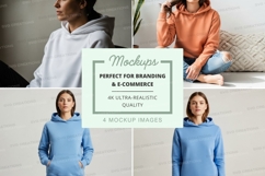 Hoodie mockup collage Product Image 1