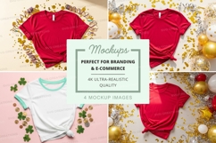 Colorful t-shirt mockup Product Image 1