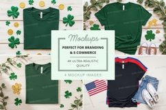 St. patrick's day t-shirt mockup Product Image 1