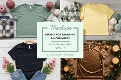 Mockup of casual men's clothing items Product Image 1