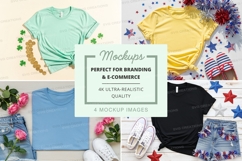 Colorful t-shirt mockup Product Image 1