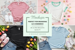 Easter themed t-shirt mockup Product Image 1