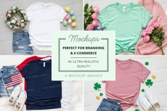 Colorful t-shirt mockup Product Image 1