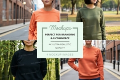 Sweatshirt mockup collage Product Image 1