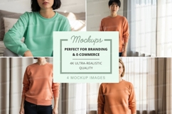 Sweatshirt mockup with multiple views Product Image 1