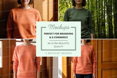 Sweatshirt mockup with multiple views Product Image 1