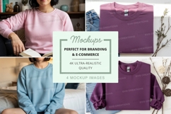 Collage of sweatshirts mockup Product Image 1