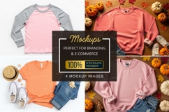 Mockup: autumn-themed kids' clothing collection Product Image 1