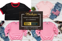 Mockup of casual clothing items Product Image 1
