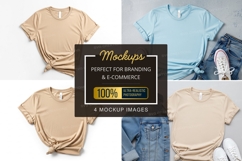 Mockup: casual t-shirts and outfit combinations Product Image 1