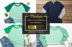 Mockup: baseball tee collection Product Image 1