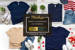 Mockup: casual summer outfits with t-shirts and accessories Product Image 1