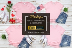 Pink t-shirt mockup Product Image 1