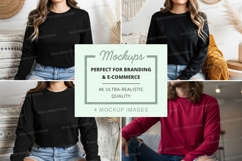 Long sleeve t-shirt mockup Product Image 1