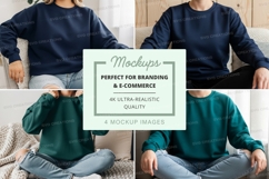 Sweatshirt mockup with models Product Image 1