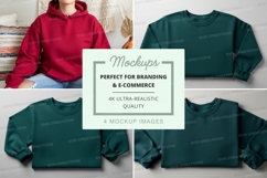 Hoodie mockup and sweatshirt mockup collection Product Image 1