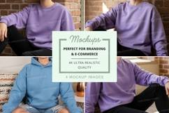 Sweatshirt mockup with multiple views Product Image 1