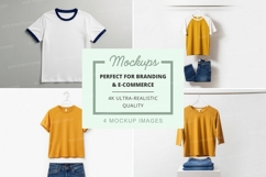 Mockup of various t-shirts and jeans Product Image 1