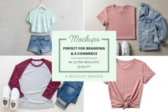 Casual summer outfits mockup Product Image 1
