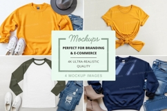 Casual summer outfit mockup Product Image 1