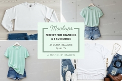 Casual summer outfits mockup Product Image 1