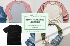 Mockup: casual t-shirts and accessories Product Image 1