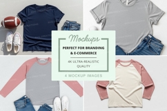 Casual t-shirt outfits mockup Product Image 1