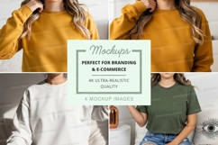 T-shirt mockup with multiple models Product Image 1