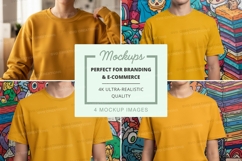 T-shirt mockup with multiple views Product Image 1