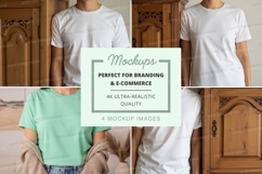 T-shirt mockup with multiple models Product Image 1