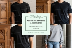 T-shirt mockup with multiple views Product Image 1