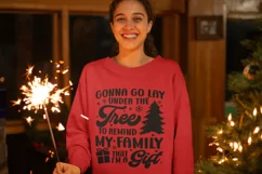 Gonna Go Lay Under The Tree To Remind My Family SVG Product Image 3
