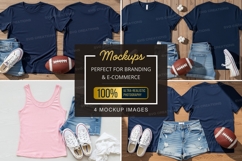 Mockup: casual summer outfits with sports theme Product Image 1