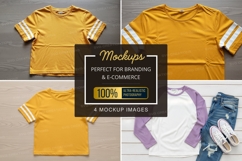 Mockup: collection of casual t-shirts Product Image 1