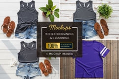 Casual summer outfits mockup Product Image 1